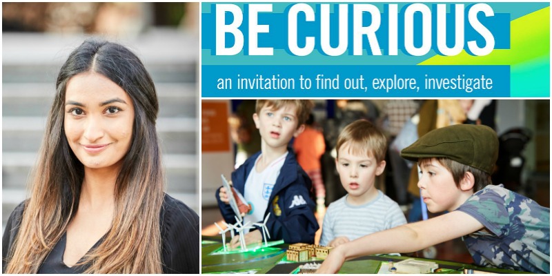 "Be Curious"...on a Saturday morning