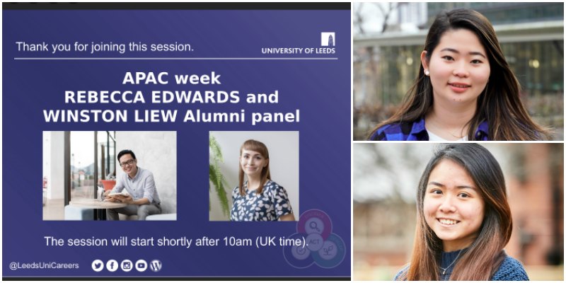 Global Careers Events - Rebecca Edwards & Winston Liew, APAC week